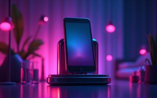 Mobilalkalmazás letöltés gomb képe, eszközön megjelenő app ikonokkal